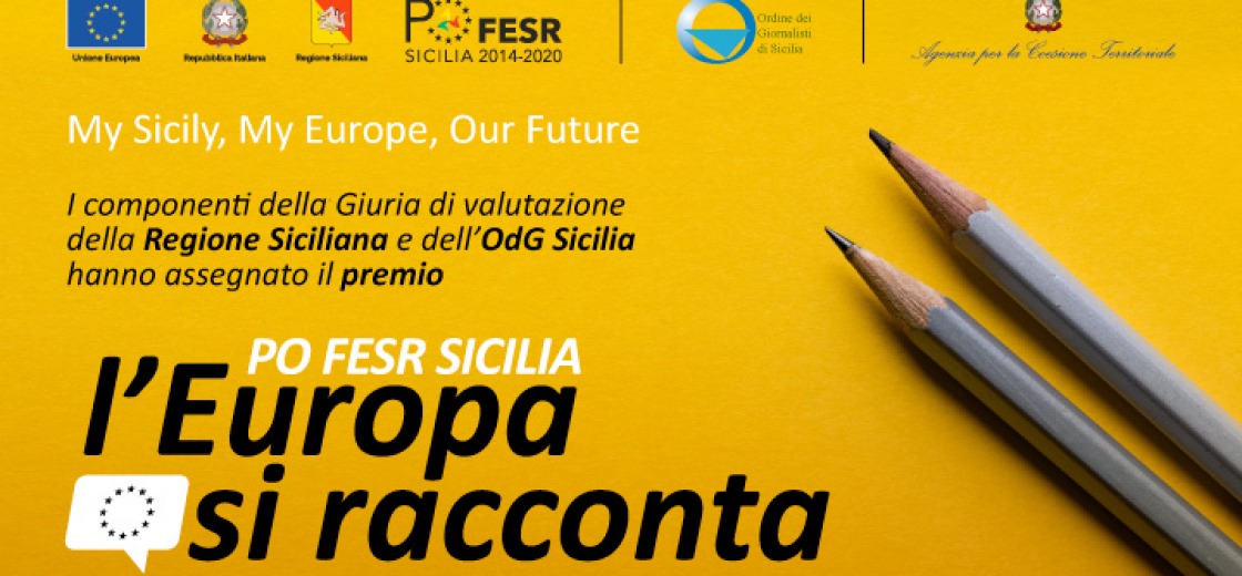 Po Fesr Sicilia, tutti i vincitori del premio giornalistico sui fondi Ue
