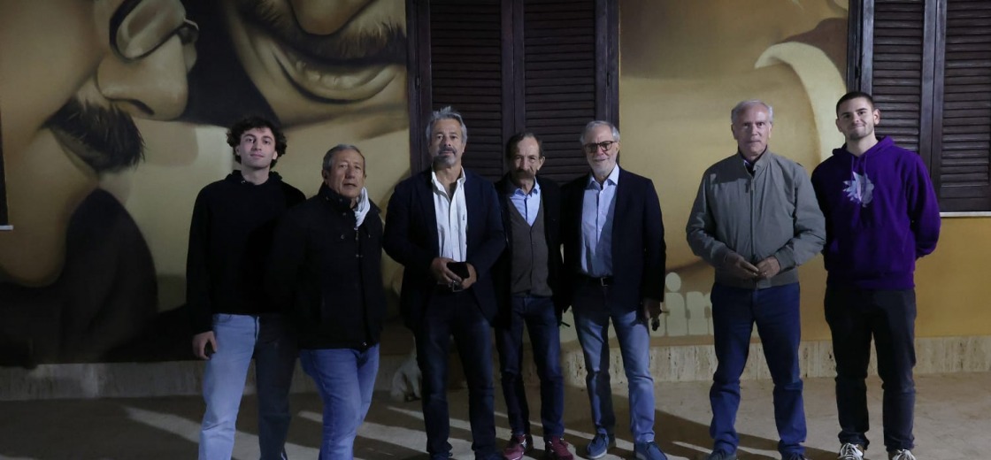 Delegazione dell'Ordine in visita a Telejato