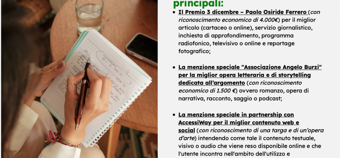 Inclusione sociale, nasce il premio 