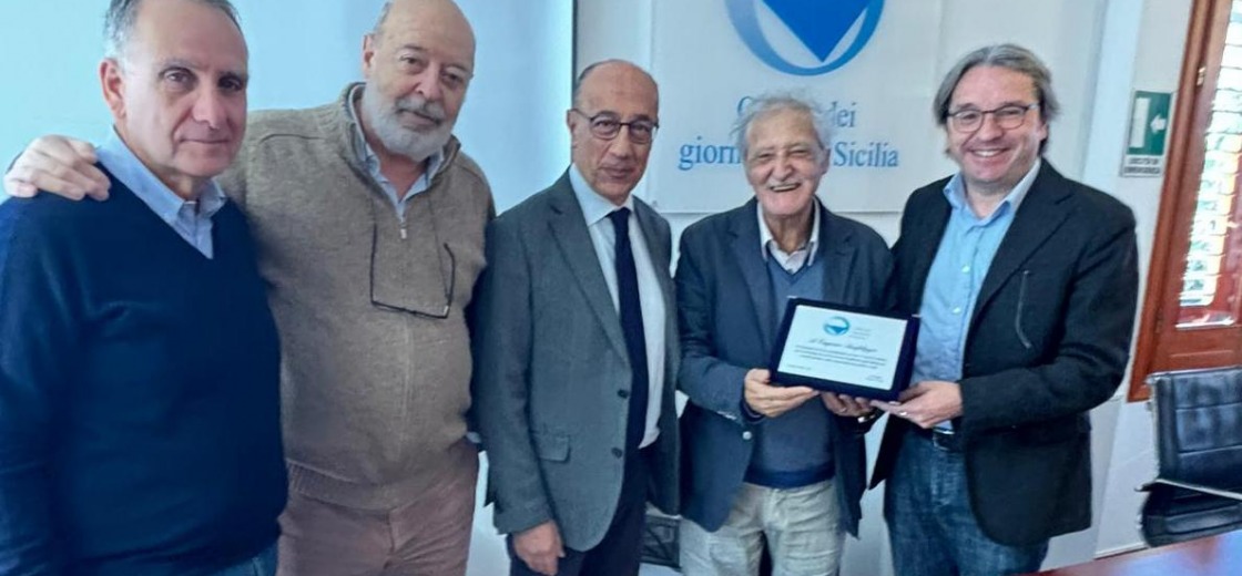 Riconoscimento a Eugenio Sanfilippo per i 55 anni di carriera