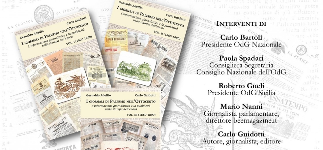 I giornali di Palermo nell'800, presentazione a Roma
